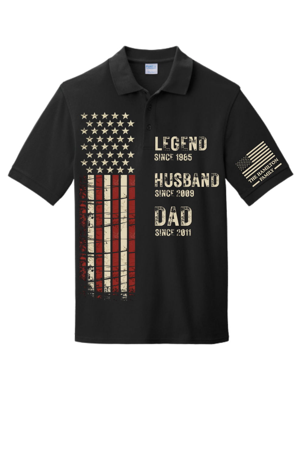 Fathers day  Custom Polo shirt
