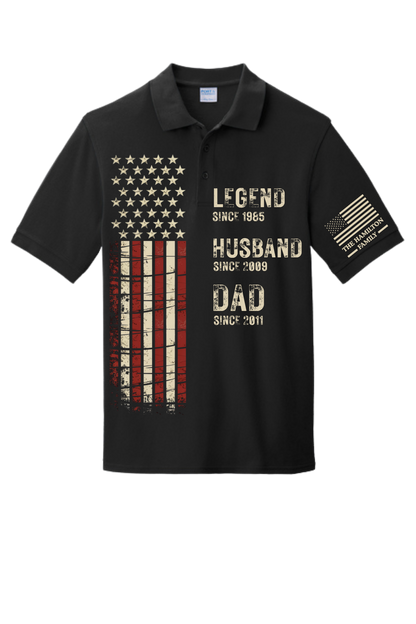 Fathers day  Custom Polo shirt