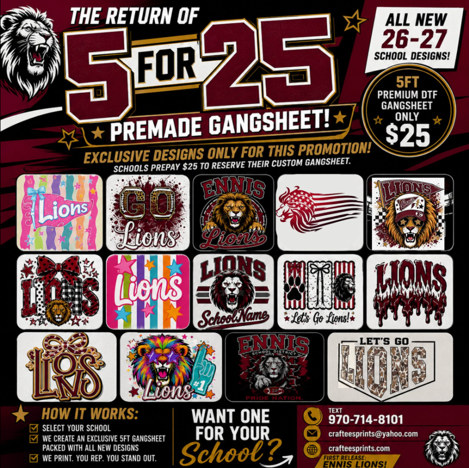 5 for 25
